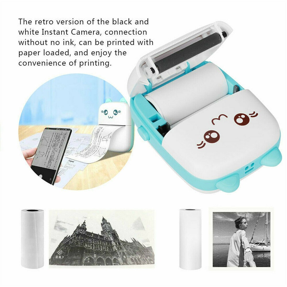 thumbnail image 2 of Phomemo Portable Pocket Thermal Printer - 203DPI, Mini Printer For 2 of 10