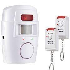 Remote Control Wireless Infrared Motion Sensor Alarm Security Home System 105dB