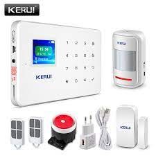 KERUI G18 GSM Alarm System Wireless Smart Home Security SMS APP Control House Motion Sensor Siren Door Detector Burglar